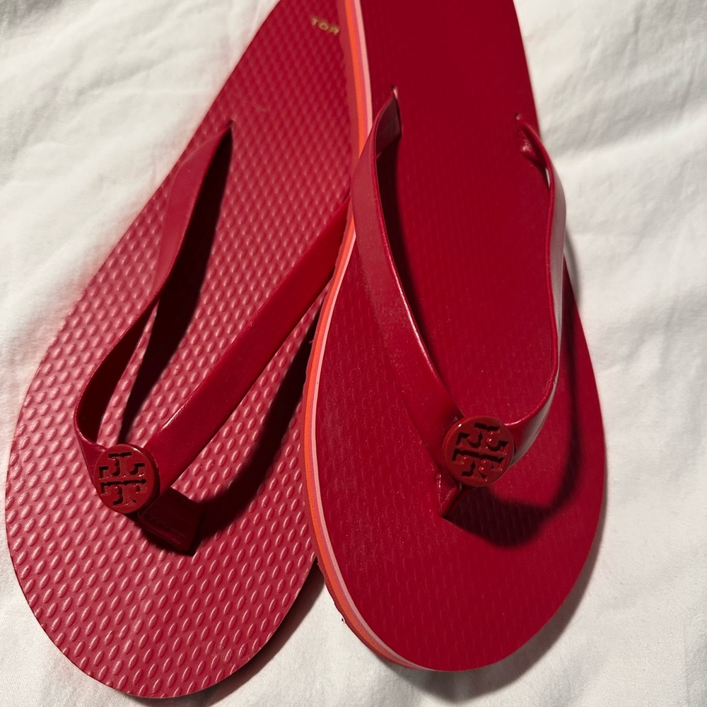 Tory Burch Bold Red Sandals